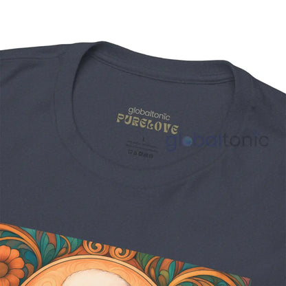 White Poodle Vintage Graphic T-Shirt – Unisex Cotton Tee for Dog Lovers T-Shirt